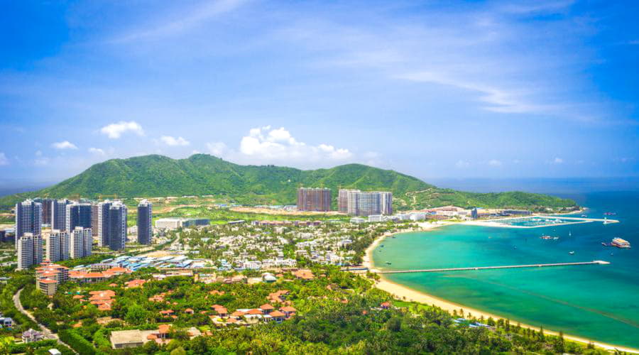 The most popular car rental deals in Sanya airport